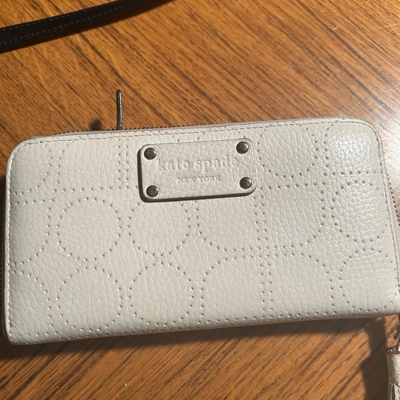 Kate Spade Black and cream Satchel with Wallet - Picture 14 of 16